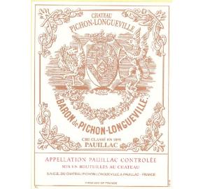 Chateau Pichon-Longueville Baron label