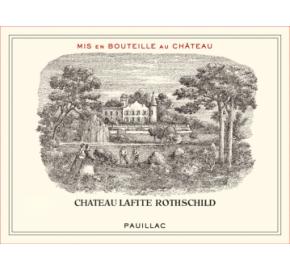 Chateau Lafite-Rothschild label