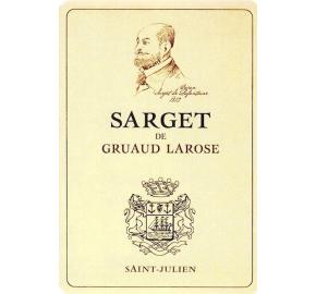 Sarget De Gruaud Larose label