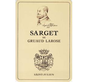 Sarget De Gruaud Larose