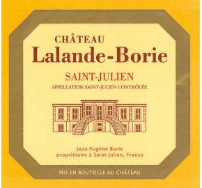 Chateau Lalande-Borie (From Ducru-Beaucaillou) label