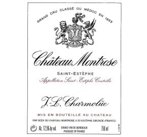 Chateau Montrose label