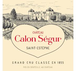 Chateau Calon Segur label