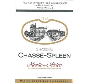 Chateau Chasse-Spleen label