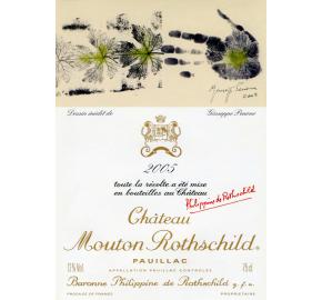 Chateau Mouton Rothschild label
