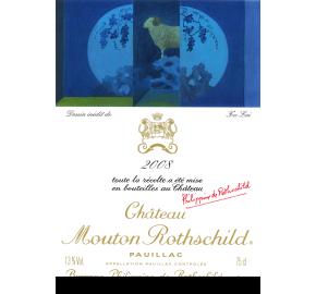 Chateau Mouton Rothschild label