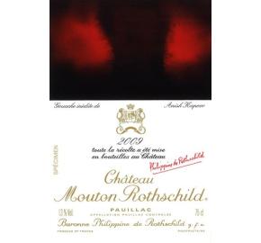 Chateau Mouton Rothschild label