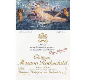 Chateau Mouton Rothschild label