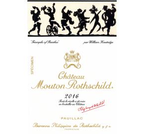 Chateau Mouton Rothschild label