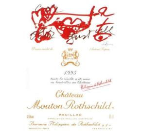 Chateau Mouton Rothschild label