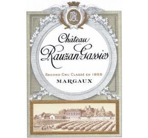 Chateau Rauzan-Gassies label
