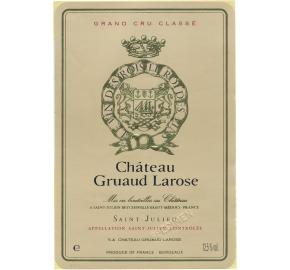 Chateau Gruaud Larose label