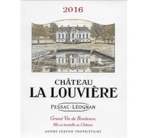Chateau La Louviere Rouge label