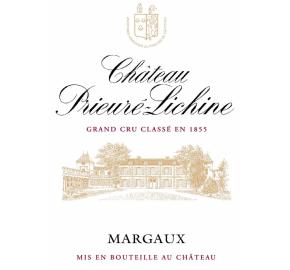 Chateau Prieure-Lichine label