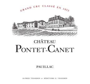 Chateau Pontet-Canet - 1bt each 90, 94, 95, 96, 98, 99 label