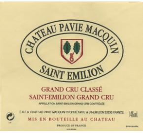 Chateau Pavie Macquin label