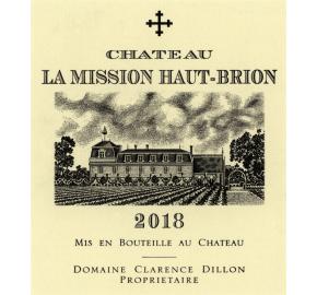 Chateau La Mission Haut-Brion label