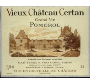 Vieux Chateau Certan label