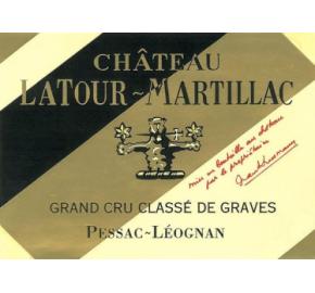 Chateau Latour-Martillac Blanc label