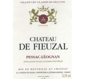 Chateau De Fieuzal label