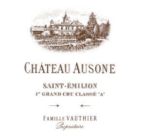 Chateau Ausone label