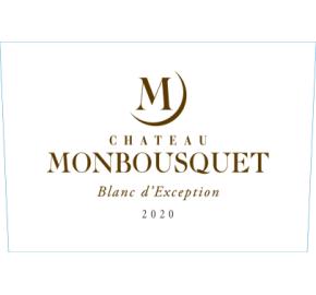 Chateau Monbousquet Blanc label