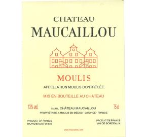 Chateau Maucaillou label