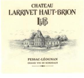 Chateau Larrivet Haut-Brion label