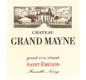 Chateau Grand Mayne label