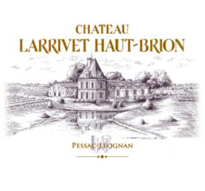 Chateau Larrivet Haut-Brion Blanc label