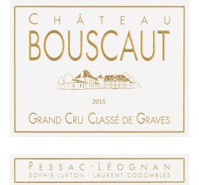 Chateau Bouscaut Rouge label