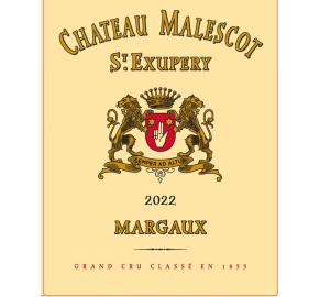 Chateau Malescot St Exupery label