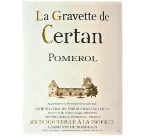 La Gravette de Certan label