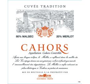 Cotes d'Olt - Cahors - Cuvee Tradition label