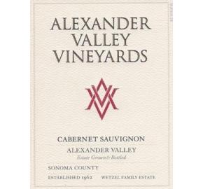 Alexander Valley - Estate Cabernet Sauvignon label