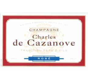 Charles de Cazanove - Brut Rose label