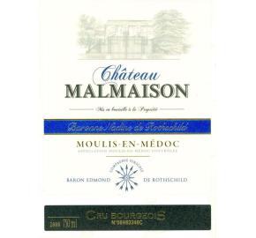 Chateau Malmaison de Rothschild label
