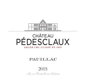 Chateau Pedesclaux label