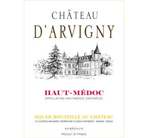 Chateau D'Arvigny label