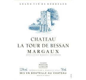 Chateau La Tour De Bessan label