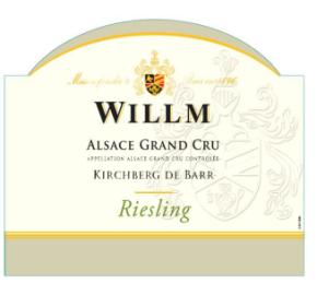 Alsace Willm - Riesling - Kirchberg de Barr label