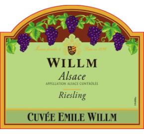 Alsace Willm - Cuvee Emile Willm - Riesling label