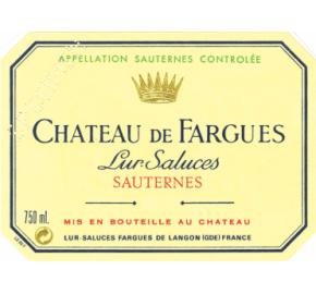 Chateau De Fargues label