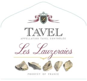 Les Lauzeraies - Tavel label