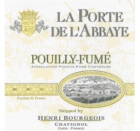 Henri Bourgeois - La Porte De L'Abbaye Pouilly-Fume label