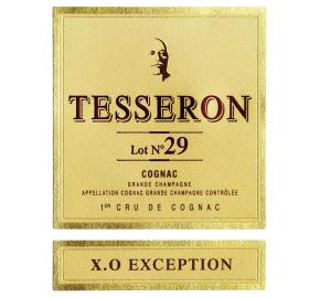 Cognac Tesseron - X.O Exception - Lot 29 label