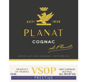 Planat Cognac - VSOP Prestige label