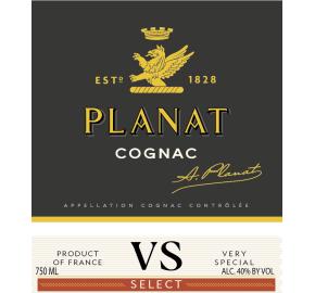 Planat Cognac - VS Select label