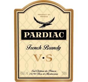 Pardiac - VS Brandy label