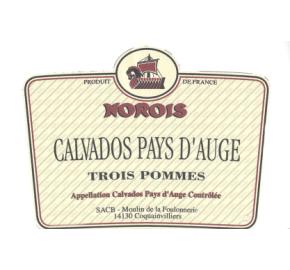 Norois - Calvados Pays D'Auge label